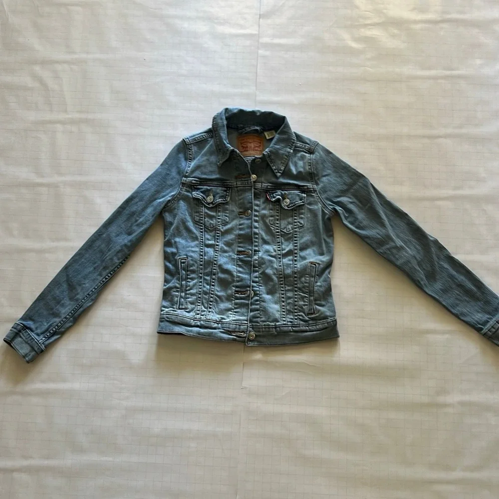 Levi's Made & Crafted Trucker Jacket XS Blue Denim Cotton Button Up Coat